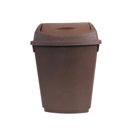 [15016364] BASURERO PLAS VAIVEN10 LT CAFE MEGA/2146