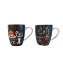 TAZA CERA 360 ML  CAFE NEG XD-6814-09-7800