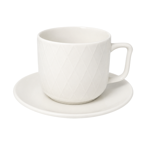 [15016799] TAZA C/PAILA CERA 7 OZ BL K001-2