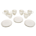 SET 6 TAZA C/PAILA  CERA 7 OZ BL 12 PZ CAJ K002A
