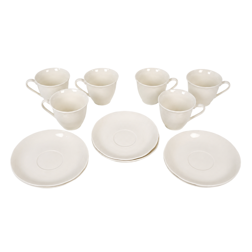 [16000244] SET 6 TAZA C/PAILA CERA 7 OZ BL 12 PZ CAJ K002E