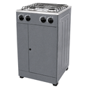 COCINA GAS 4 QUEM C/PUERTA IMAN GRIS IML C-4GG-IP