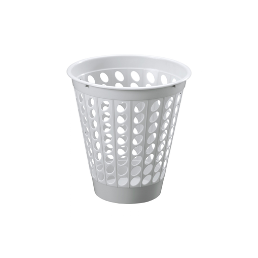 [15016973] PAPELERA PLAS CALADA 5 LT GRIS HIELO RIMAX 13429-XP