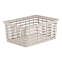 CANASTA PLAS 4 LT RECT M 25.5x18.6x10.8 CM TAUPE/BEIGE CALADA RIMAX 9413-XP