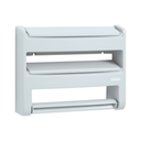 PORTA PAPEL TOALLA TRIPLE PLAS 28.3x9x36.2 CM BL RIMAX 2480