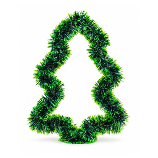 [18017972] ADORNO ARBOL NAVIDEÑO C/BRICHO VD 35 CM MY3337