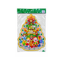 ADORNO NAVIDEÑO CARTON GDE FIG 3D SURT C/BRILLO MY2305