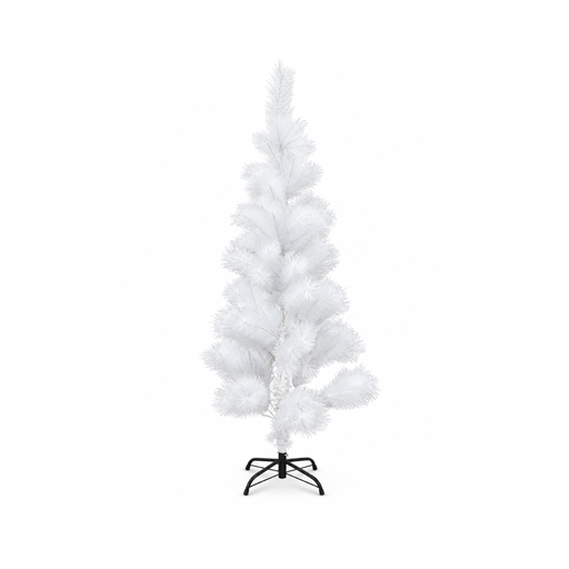 [15018000] ARBOL NAVIDEÑO 150 CM BL PUNTAS PLATEADA X9014-25NAV4
