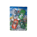 DOCENA SET 4 CARROS PLAS COLORES SURT BLIS 533
