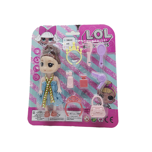 [16000276] DOCENA SET MUÑECA 11 CM APROX C/ACCESORIOS LOL CJ-2310779