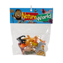 DOCENA SET 12 ANIMALES SALVAJES PLAS 1.5" BOL CASAMAS 1317