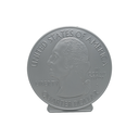 ALCANCIA PLAS MONEDA QUARTER DOLLAR 16 CM PLASTIKITO SP205P