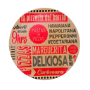 AZAFATE MELA 15" DECO RED 104150