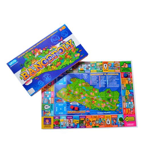 [8301] BANCOPOLY EL SALVADOR M121/007 8 METTA