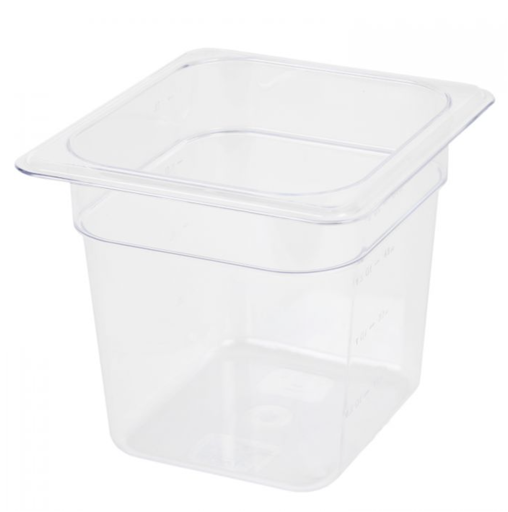 [20001822] BANDEJA POLICARBONATO 1/6X6" THUNDER GROUP PLPA8166