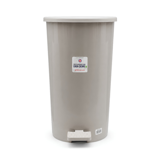[1331] BASURERO PLAS PEDAL 20 LT MED TACOPLAST 08272