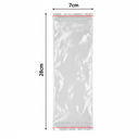 BOLSA CELOFAN 7X28 100 UN DOLAR