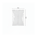 BOLSA CELOFAN TRANS 6X8 CM C/CIERRE PAQ 100 UN