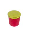 BOTE VID 14.5 OZ C/T DOR METAL ROJO