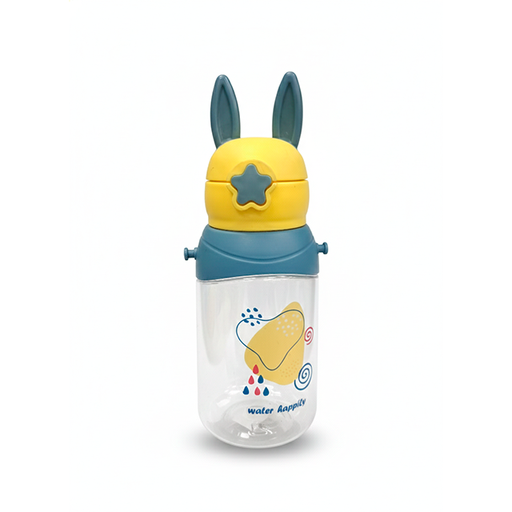 [15010490] BOTELLA PLAS DECO C/PAJ C/T OREJAS 2106