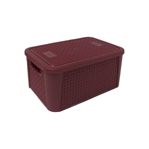 [35135] CAJA PLAS 7 LT RATAN COLOR SPARTA