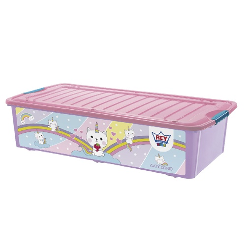 [15010280] CAJA PLAS MOVIL SUPREMA #120 C/T COMER DECO NIÑA REYPLAST CJX181000