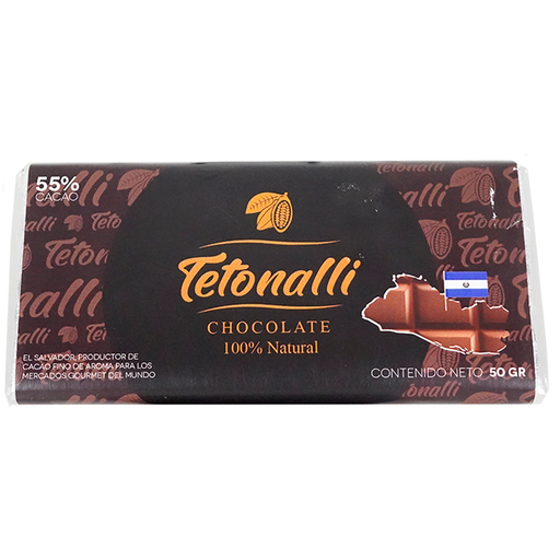 [20001875] CHOCOLATE BARRA 55% PURO 50 GR TETONBEBE / CUIDADO E HIGIENEI
