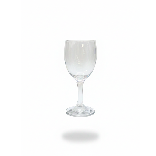 [16641] COPA VID P/VINO 180 ML/6 OZ G6113 RED CHERRY GIGI