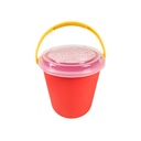 CUBETA PLAS 10 LT RED C/T S/PICO 915 SPARTA