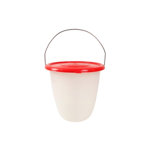 [35202] CUBETA PLAS 3.5 LT TRANS/COLOR SPARTA
