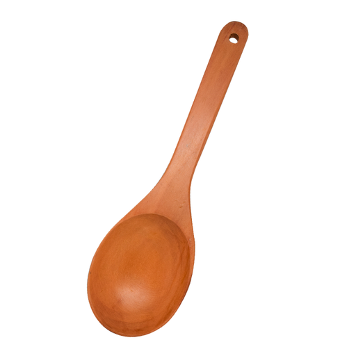 [34705] CUCHARA MAD HONDA 29 CM APROX ARTESANAL C004M