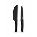 CUCHILLO MULTIUSO 13 CM C/FUNDA NERO ILKO 26211