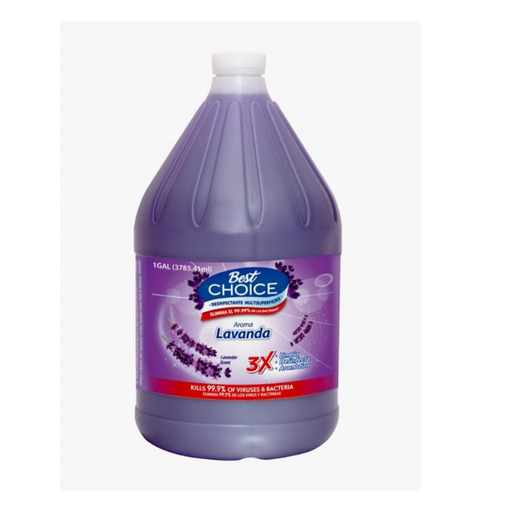 [1013408] DESINFECTANTE LAVANDA 1 GAL BEST CHOICE