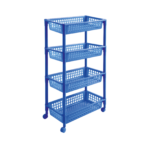 [15008704] DESPENSERO ORG PLAS PRIMAVERA C/RUEDAS 4 NIV REYPLAST DPX014800