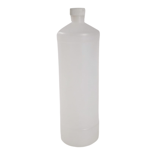 [4303] ENVASE BOTELLA PLAS 30 GR NAT C/T ROXY 25-70-24-2 HDPE TAPA 24-410 BL