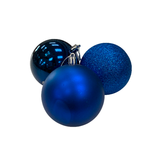 [14512] SET ESFERA NAVIDEÑA 8 CM 3 PZ SURT X12878
