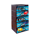 GAVETERO PLAS 5 NIV DECO RACING #2 KAWAKI K2015