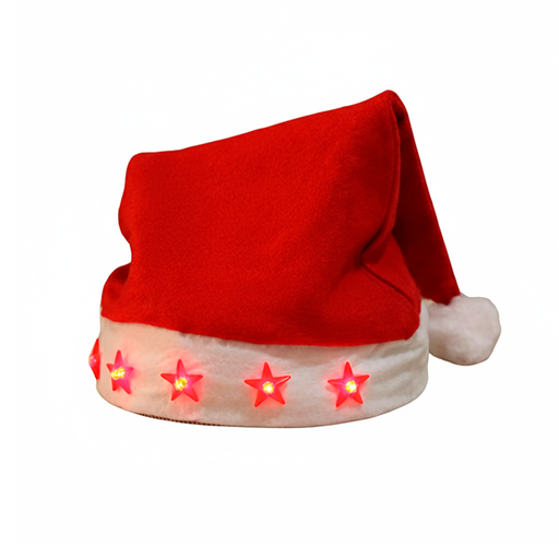 [1005935] GORRO NAVIDEÑO TELA C/LUZ 1949/JL02TB/JL24TN