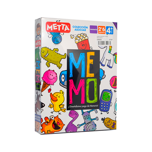 [1000603] JUEGO MEMORIA MEMO  M09/60606 6