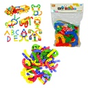 LEGO FIG CURVAS+RECTAS C/AGUJEROS BOL DIY BLOCKS CJ-1389395