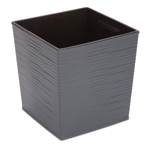 [15010355] MACETA PLAS CUAD EST PIEDRA 30X30X30 CM REYPLAST MCX076000