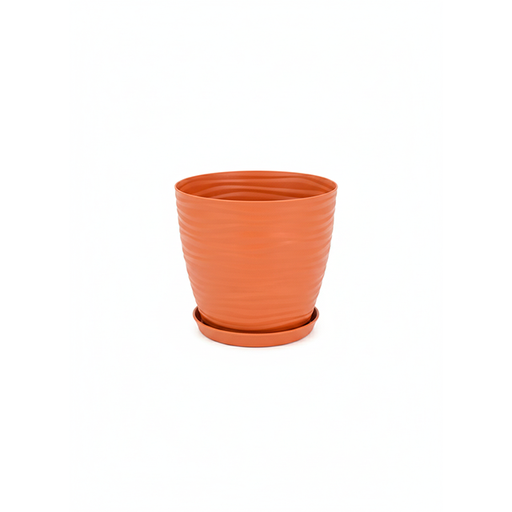 [15009142] MACETA PLAS PREMIUM RED #1 11X10 CM TERRACOTA SPARTA