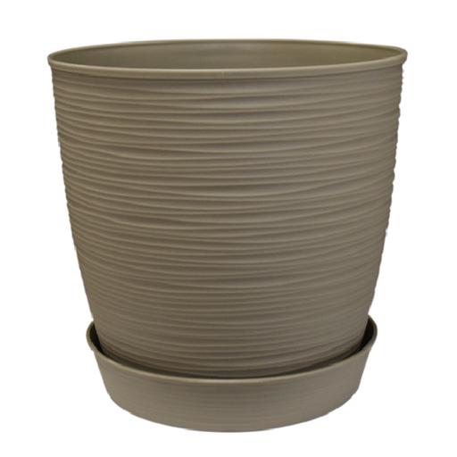 [15008752] MACETA PLAS RED EST PIEDRA Ø25X23 CM REYPLAST MCX112000