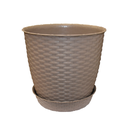 MACETA PLAS RED EST RATAN Ø29X27 CM REYPLAST MCX141000