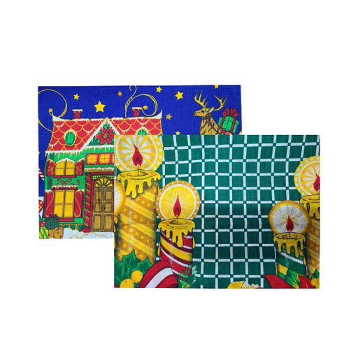 [15009670] MANTA NAVIDEÑA 77 X 91 CM LINO STRETCH