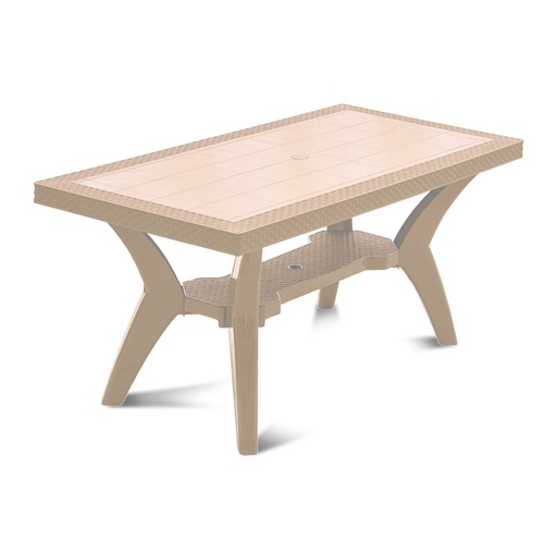 [1082] MESA PLAS FUERTE FAMILIAR C/RATAN CF C/LECHE GUATE AR011604-CFL-0