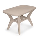 MESA PLAS RECT FUERTE 115X72.5X72.3 CM CF C/LECHE GUATEPLAST AR011600-CFL-0