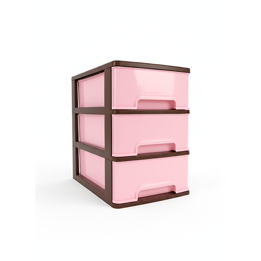 [707] MINI GAVETERO PLAS 3 NIV MULTCOLOR MEGA 21500/1064 MEGA