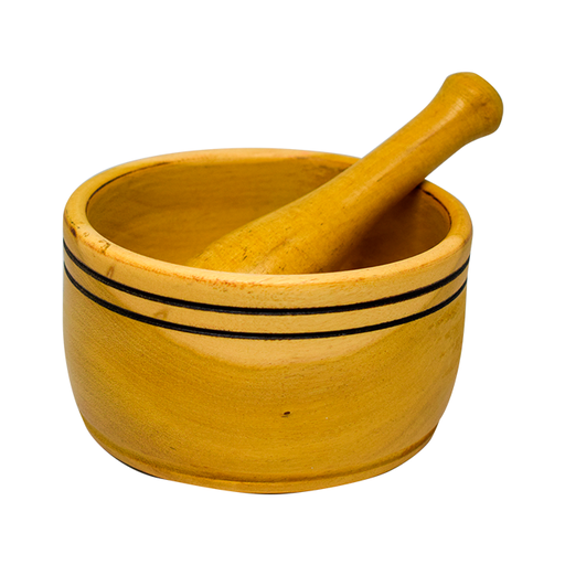 [36917] MORTERO MAD 14 CM APROX ARTESANAL MOR003G