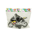 MOTO PLAS C/PILOTO PEQ 16 CM APROX BL845482